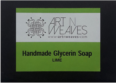 

Artnweaves Handmade Glycerin Soap LIme(400 g, Pack of 4)