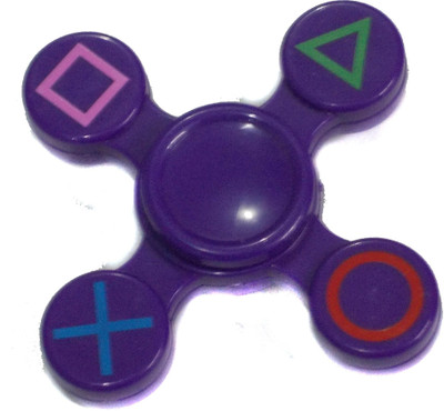 

Manthan FIDGET SPINNER FOR KIDS AND ADULTS MADE OF PLASTIC LONG LASTING SPIN(Blue)