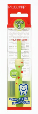 

Pigeon Training L-3 (Lime Green) Soft Toothbrush