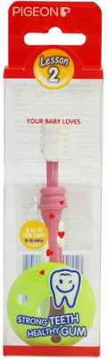 

Pigeon Training L-2 (Pink) Soft Toothbrush