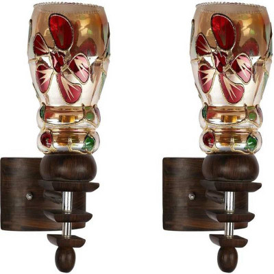 

New Raipuria Light Wallchiere Wall Lamp(Pack of 2)