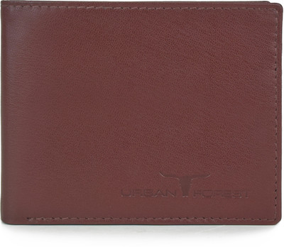 

Urban Forest Men Brown Genuine Leather Wallet(6 Card Slots)