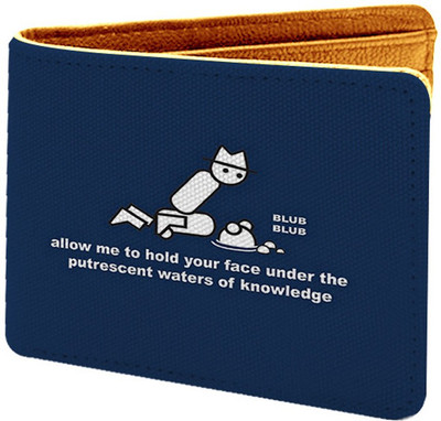

Azaadcollection Men Multicolor Canvas Wallet(4 Card Slots), Brown-3468