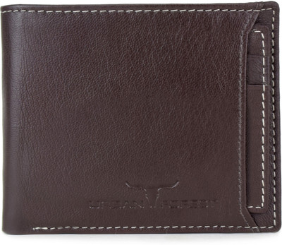 

Urban Forest Men Brown Genuine Leather Wallet(5 Card Slots), Dark brown