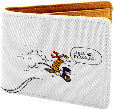 

Azaadcollection Men Multicolor Canvas Wallet(4 Card Slots), Brown-3460