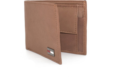 

Nietz Men Brown Genuine Leather Wallet(4 Card Slots), Black