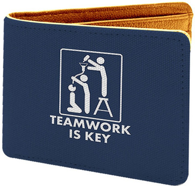 

Azaadcollection Men Multicolor Canvas Wallet(4 Card Slots), Brown-3478