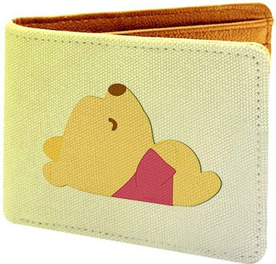 

Azaadcollection Men Multicolor Canvas Wallet(4 Card Slots), Brown-3490