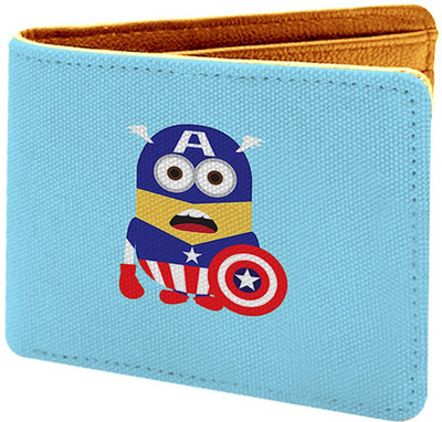 

REHBAR Men Multicolor Canvas Wallet(4 Card Slots), Brown-3466