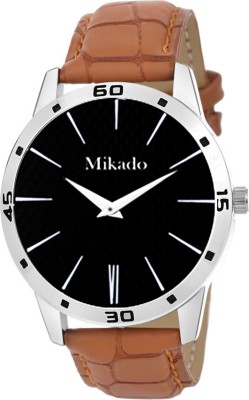 Mikado Fashion Slim casual design analog watch for men's and boy's with 1 year warrenty and durable battery Watch  - For Boys   Watches  (Mikado)