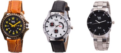 WM AWCx-011-AWCx-013-AWCx-014 Premium Combo Watch  - For Men   Watches  (WM)