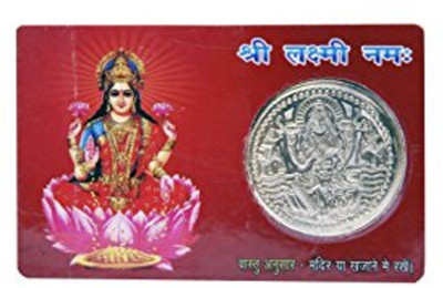 

Earth Ro System Shri Laxmi Yantra Coin Card - For Temple Home Purse Plated Yantra(Pack of 1)