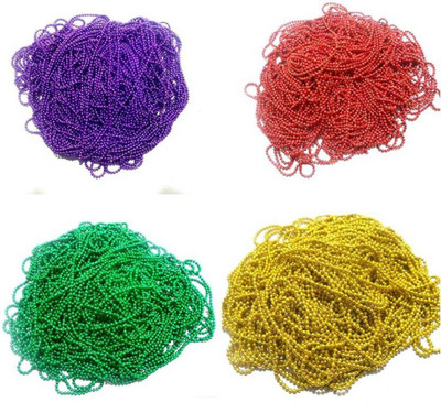 

Krafty Fools Ball chain-3 meters each-4 colors