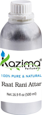 

KAZIMA Raat Rani Perfume For Unisex - Pure Natural Undiluted (Non-Alcoholic) Floral Attar(Floral)