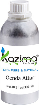 

KAZIMA Genda Perfume For Unisex - Pure Natural (Non-Alcoholic) Floral Attar(Genda/Merigold)