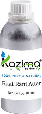 

KAZIMA Raat Rani Perfume For Unisex - Pure Natural (Non-Alcoholic) Floral Attar(Floral)