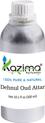 

KAZIMA Dehnul Oud Perfume For Unisex - Pure Natural (Non-Alcoholic) Floral Attar(Dehn el oud)