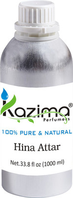 

KAZIMA Hina Perfume - Pure Natural Undiluted (Non-Alcoholic) Floral Attar(Floral)