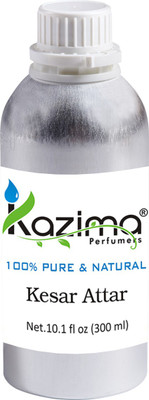 

KAZIMA Kesar Perfume For Unisex - Pure Natural (Non-Alcoholic) Floral Attar(Floral)
