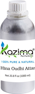 

KAZIMA Hina Oudhi Perfume - Pure Natural Undiluted Floral Attar(Floral)