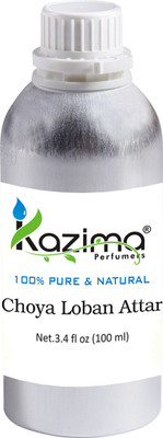 

KAZIMA Choya Loban Perfume - Pure Natural (Non-Alcoholic) Floral Attar(Floral)