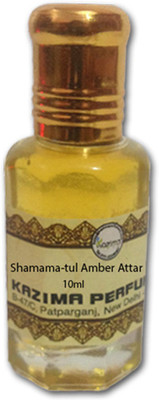 

KAZIMA Shamama-tul Amber Perfume For Unisex - Pure Natural (Non-Alcoholic) Floral Attar(Shamana)