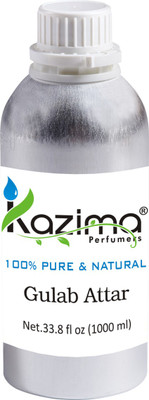 

KAZIMA Gulab Perfume - Pure Natural Undiluted (Non-Alcoholic) Floral Attar(Floral)