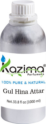 

KAZIMA Gul Hina Perfume - Pure Natural Undiluted (Non-Alcoholic) Floral Attar(Gul Hina)