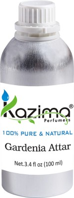 

KAZIMA Gardenia Perfume - Pure Natural (Non-Alcoholic) Floral Attar(Floral)