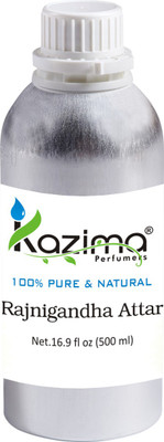 

KAZIMA Rajnigandha Perfume For Unisex - Pure Natural Undiluted (Non-Alcoholic) Floral Attar(Tuberose/Rajniganda)