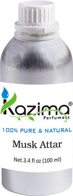 

KAZIMA Musk Perfume For Unisex - Pure Natural (Non-Alcoholic) Floral Attar(Musk)