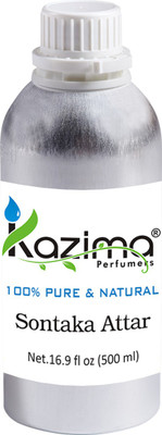 KAZIMA Sontaka Perfume For Unisex - Pure Natural Undiluted (Non-Alcoholic) Floral Attar(Floral)