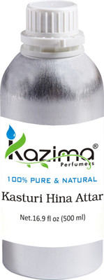 

KAZIMA Kasturi Hina Perfume For Unisex - Pure Natural Undiluted Floral Attar(Floral)