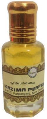 

KAZIMA White Lotus Perfume For Unisex - Pure Natural (Non-Alcoholic) Floral Attar(White Lotus)