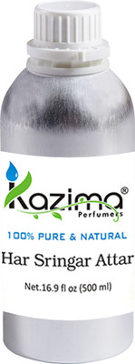 

KAZIMA Har Sringar Perfume For Unisex - Pure Natural Undiluted (Non-Alcoholic) Floral Attar(Floral)