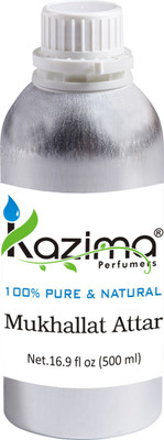 KAZIMA Mukhallat Perfume - Pure Natural Undiluted Floral Attar(Blends (mukhallat))