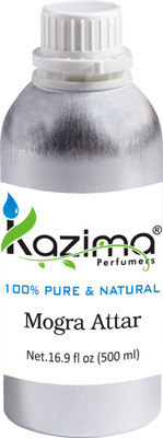 

KAZIMA Mogra Perfume For Unisex - Pure Natural Undiluted (Non-Alcoholic) Floral Attar(Mogra)