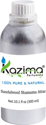 KAZIMA Sandalwood Shamama Perfume For Unisex - Pure Natural (Non-Alcoholic) Floral Attar(Sandalwood)