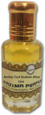 

KAZIMA Amber Oud Arabian Perfume For Unisex - Pure Natural (Non-Alcoholic) Floral Attar(Floral)