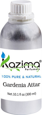 

KAZIMA Gardenia Perfume - Pure Natural (Non-Alcoholic) Floral Attar(Floral)