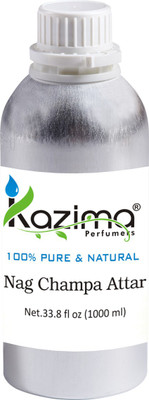 

KAZIMA Nag Champa Perfume - Pure Natural Undiluted (Non-Alcoholic) Floral Attar(Floral)