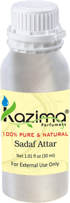 KAZIMA Sadaf Perfume - Pure Natural (Non-Alcoholic) Floral Attar(Floral)