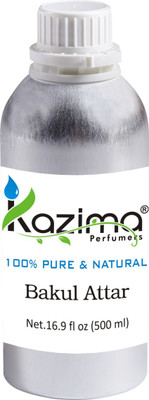 

KAZIMA Bakul Perfume - Pure Natural Undiluted (Non-Alcoholic) Floral Attar(Bakul)
