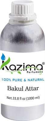 

KAZIMA Bakul Perfume - Pure Natural Undiluted (Non-Alcoholic) Floral Attar(Bakul)