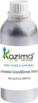 

KAZIMA Jasmine Grandiflorum Perfume For Unisex - Pure Natural Undiluted Floral Attar(Floral)
