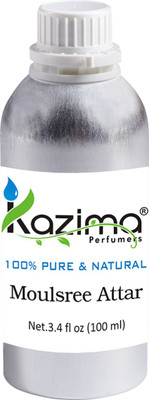 

KAZIMA Moulsree Perfume For Unisex - Pure Natural (Non-Alcoholic) Floral Attar(Floral)