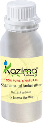 

KAZIMA Shamama-tul Amber Perfume For Unisex - Pure Natural (Non-Alcoholic) Floral Attar(Shamana)