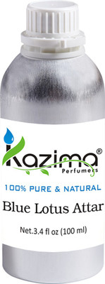 

KAZIMA Blue Lotus Perfume For Unisex - Pure Natural (Non-Alcoholic) Floral Attar(Blue Lotus)