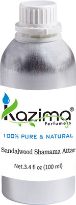 

KAZIMA Sandalwood Shamama Perfume For Unisex - Pure Natural (Non-Alcoholic) Floral Attar(Sandalwood)