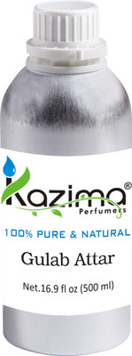 

KAZIMA Gulab Perfume For Unisex - Pure Natural Undiluted (Non-Alcoholic) Floral Attar(Floral)